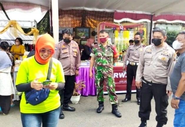 Gebyar Kalicacing Expo 2022 Di Kridanggo, Polsek Sidomukti Lakukan pengamanan Dan Himbauan Disiplin Prokes Kepada Pengunjung