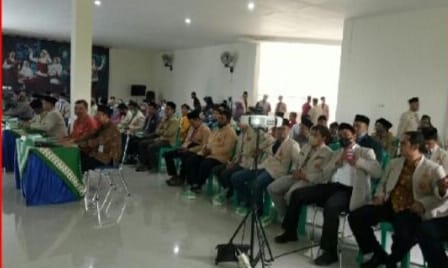 Sinergitas Bhabinkamtibmas Dukuh Dan Babinsa Dalam Pengamanan Pembukaan RAPIMWIL II Pemuda Muhammadiyah