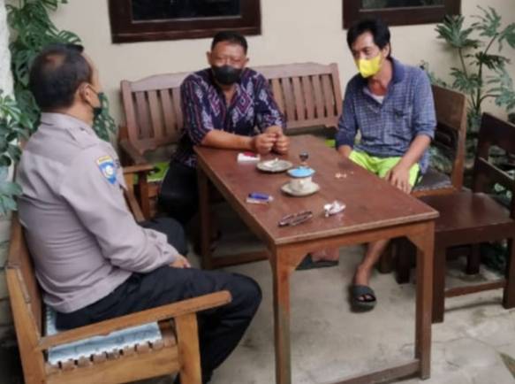 Bhabinkamtibmas Tingkir Lor  Silaturrahmi Kamtibmas Dengan Ketua FKPM Himbau Pertahankan Kerukunan Warga