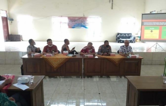 Waka Polsek Sidomukti Hadiri Rapat Sosialisasi Rencana Pemekaran Kelurahan Dukuh
