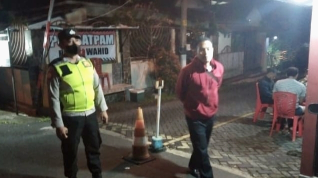 Jaga Situasi Kamtibmas Patroli Polsek Tingkir Sambang Ke Perumahan Wahid