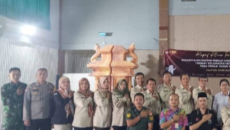Polri, TNI Siap Amankan Tahapan Pemilu 2024, Pesan Bhabinkamtibmas Mangunsari