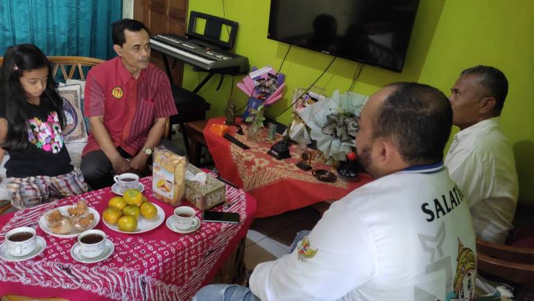 Jajaran Polsek Sidomukti Silaturahmi Kamtibmas Dengan Ketua BKGS Salatiga, Cooling System Jelang Pemilu