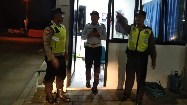 Polsek Tingkir Patroli Kawasan Terminal Berikan Jaminan Keamanan