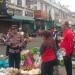 Anggota Polsek Tingkir Sambang Pasar Raya 1 Salatiga Himbau Pedagang Jaga Kebersihan