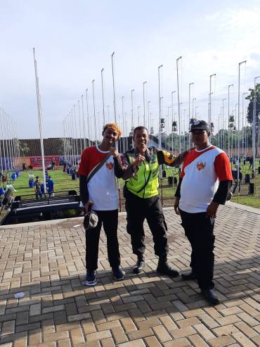Bhabinkamtibmas Dukuh Berikan Pengamanan Kejuaraan Rutin Liga Perkutut Indonesia (LPI) Putaran XII